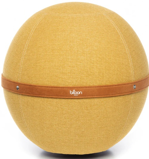 Siège ballon ergonomique publicitaire - BLOON Jaune maïs